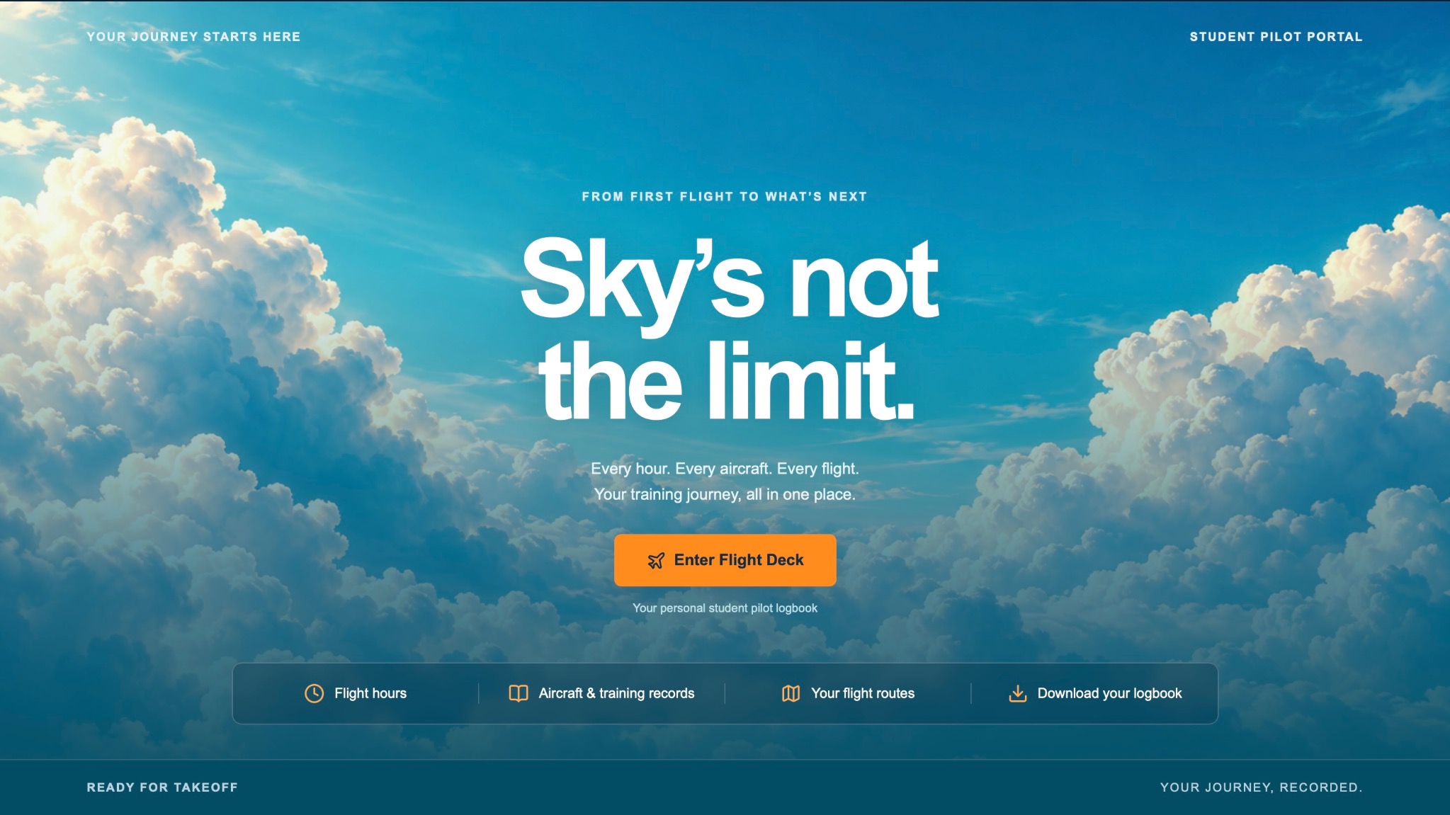 Ready for Takeoff desktop sample
